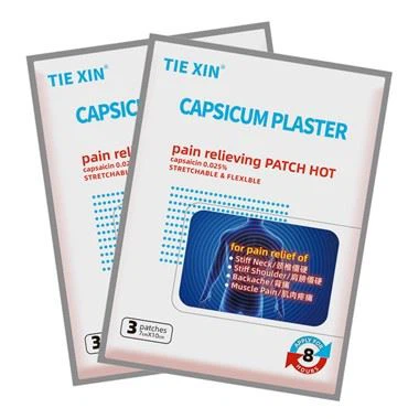 Гореща капсикум мазилка релефна болка пластир